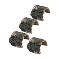 thumbnail image 1 of Raindrops 4Pcs Resin Turtle Habitat Platform with Easy Climbing Access and Resting Basking Area, 1 of 7