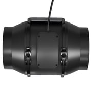 6 Inch 380 CFM Quiet Inline Duct Fan, Powerful AC-Motor Ventilation Fan for Cooling Booster, Ideal for Grow Tents, Basement, Hydroponics