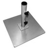Outdoor Umbrella Steel Base w Gray Powder Coat (84 lbs.)