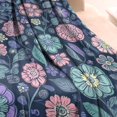thumbnail image 3 of Pioneer Flower Floral Print Pattern Blanket,Comfortable Soft Lamb Wool Throw Blanket,All Season,Warm Lightweight Blankets for Sofa Bed Couch Living Room Chair,40"x50", 3 of 4