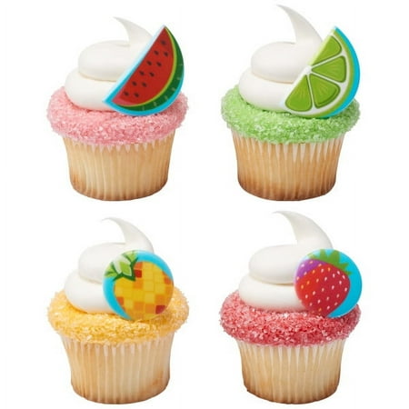 Cupcake Rings - Fruit Assortment (12 pcs)