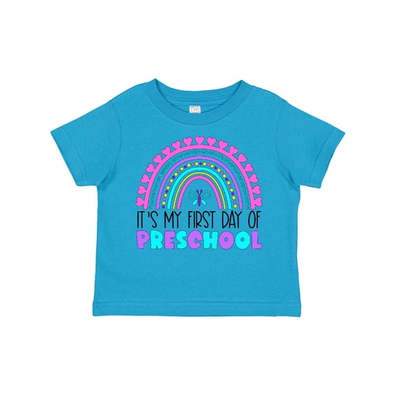 Inktastic Its My First Day of Preschool Boys or Girls Toddler T-Shirt
