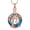 Ro/Blue, variant on Elegant Tree of Life with Heart In Stone Circle Cremation Urn Pendant Cremation Jewelry for Ashes Urn Necklace for Women