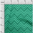 thumbnail image 2 of oneOone Velvet Sea Green Fabric Geometric Craft Projects Decor Fabric Printed By The Yard 58 Inch Wide, 2 of 5
