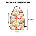 thumbnail image 2 of Pofeuu Cartoon Chicken Print 2 Pack PU Leather Kick Mat Back Seat Protector, Universal Car Seat Back Organizer, Waterproof Backseat Protector For Most Car, 2 of 8