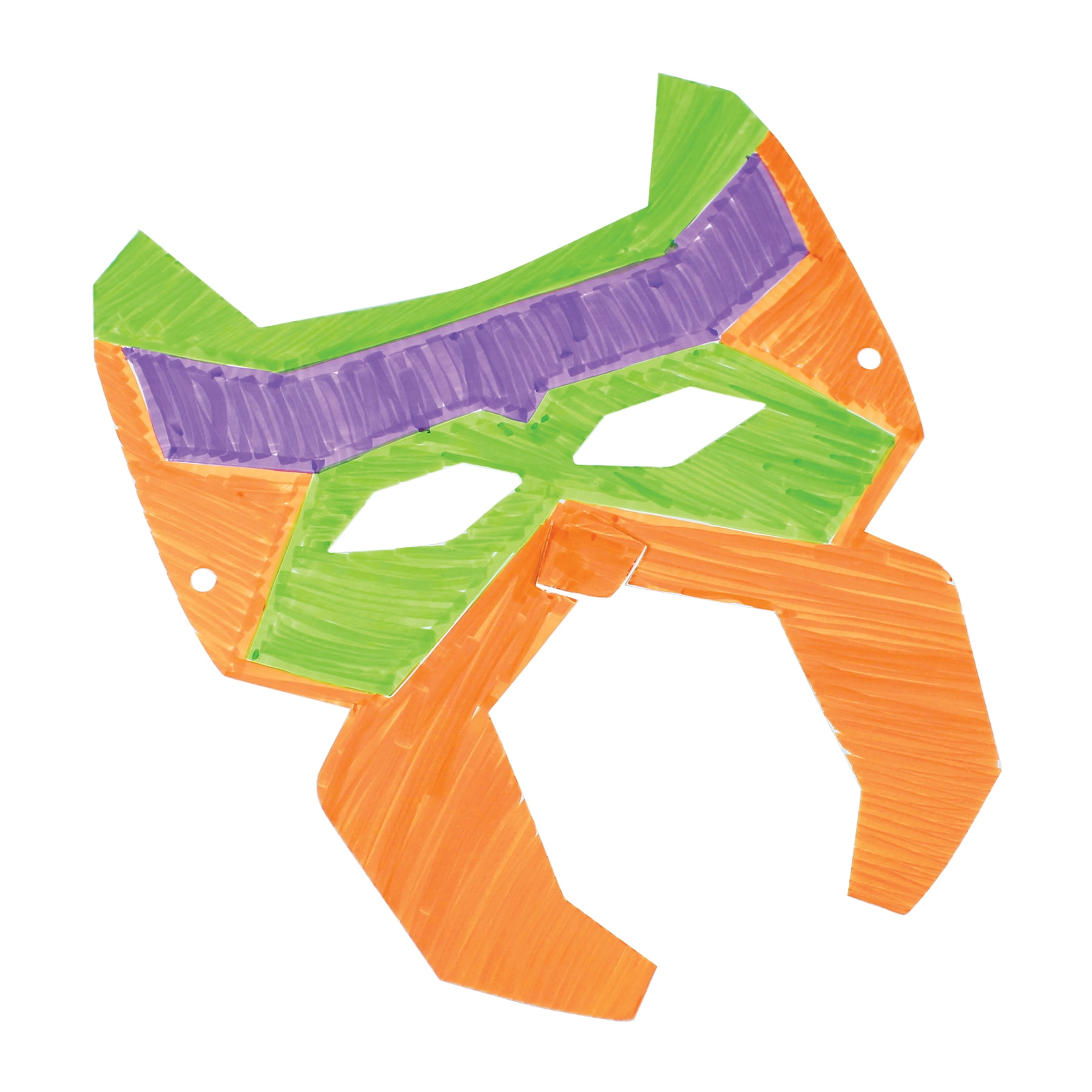 Roylco Die-Cut Super Hero Masks, 24 Per Pack, 2 Packs