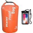 thumbnail image 1 of Waterproof Dry Bag - Lightweight Dry Sack with Seals and Waterproof Case - Float on Water - Keeps Gear Dry for Kayaking, Beach, Rafting, Boating, Hiking, Camping and Fishing, 1 of 5