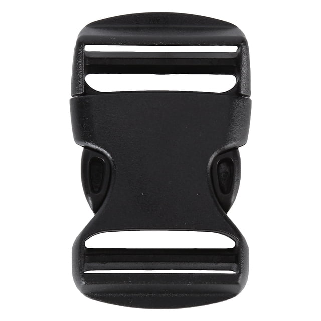 Quick Release Buckle, 5Pcs Plastic Dual Adjustable Side Backpack Strap Buckles Replacement DIY Craft For BlackFor 20mm Width Bracelets Pets Dog Collar Webbing