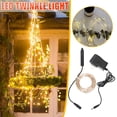 thumbnail image 1 of Xihbxyly Guirnalda de Luces de Ratán para Árbol, Luces Led de Cascada de Colores, Luces de Cola de Caballo Impermeables para Exteriores, Decoración para Fiestas de Jardín, Celebración Navideña, 14 Un, 1 of 2