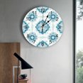 Boho Ethnic Geometric Wall Clock Modern Design Wall Stickers Home Decor
