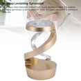 thumbnail image 4 of Spiral Gyroscope Toy, Desktop Metal Floating Gyroscope Decorative Sturdy Artistic Aluminum Alloy Multi Functional  for Study Silver and Gold Dragon,Gold and Silver Dragon, 4 of 7
