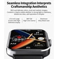 thumbnail image 5 of LAATIKUI Smart watch Android and Apple, IP67 waterproof, suitable for women and men's exercise mode, 1.91-inch fitness exercise tracker, answer/make calls/smart reminders, 5 of 10