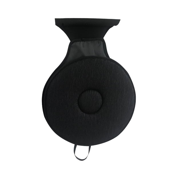 Kenally Cojín giratorio para asiento de coche, silla giratoria para vehículo, alfombrilla de repuesto, accesorios de repuesto para ancianos Automoción decorativa y accesorios Negro Kenally VI018744-02