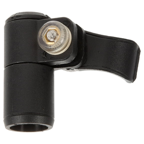 Worgeous  Hiking Pole External Lock Accessories Trekking Cane Fastener Clip Black