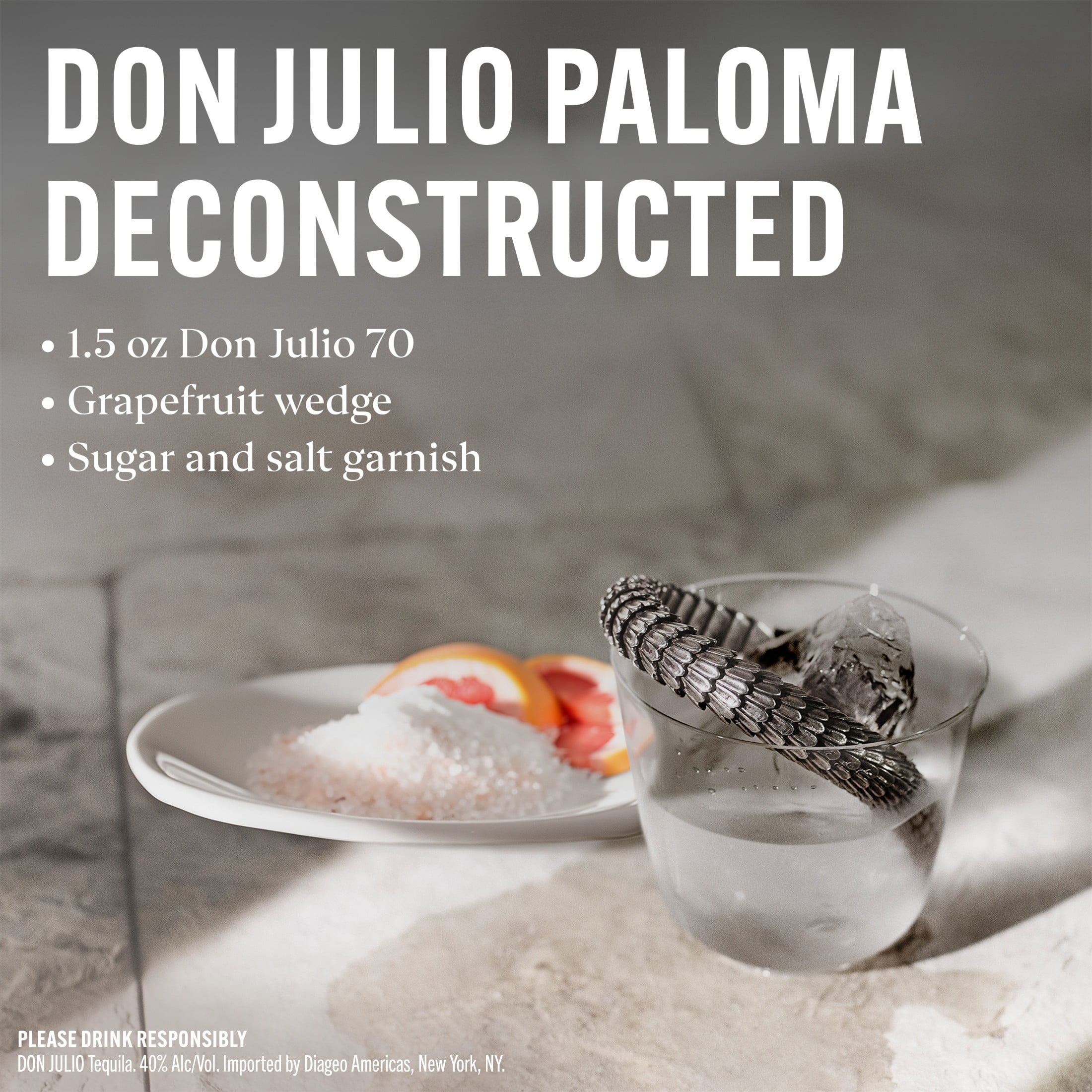 Don Julio 70 Tequila Anejo Cristalino, 750 mL, 40% ABV