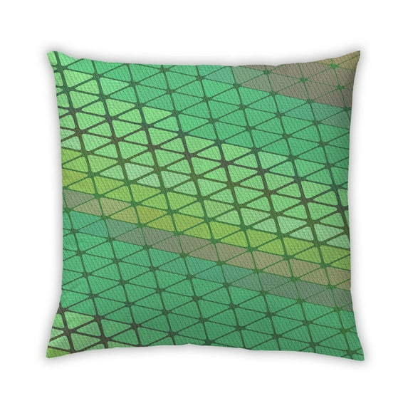 Ahgly Company Indoor Square Contemporary Throw Pillow, 18 inch by 18 inch