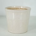 thumbnail image 1 of White With Stripes Planter, 1 of 1