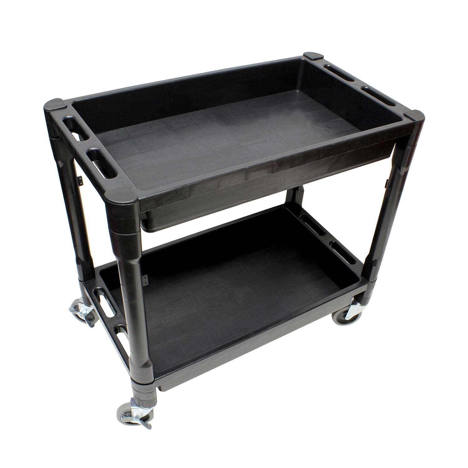 BISupply Rolling Cart with Shelves Rolling Tool Cart Service Cart