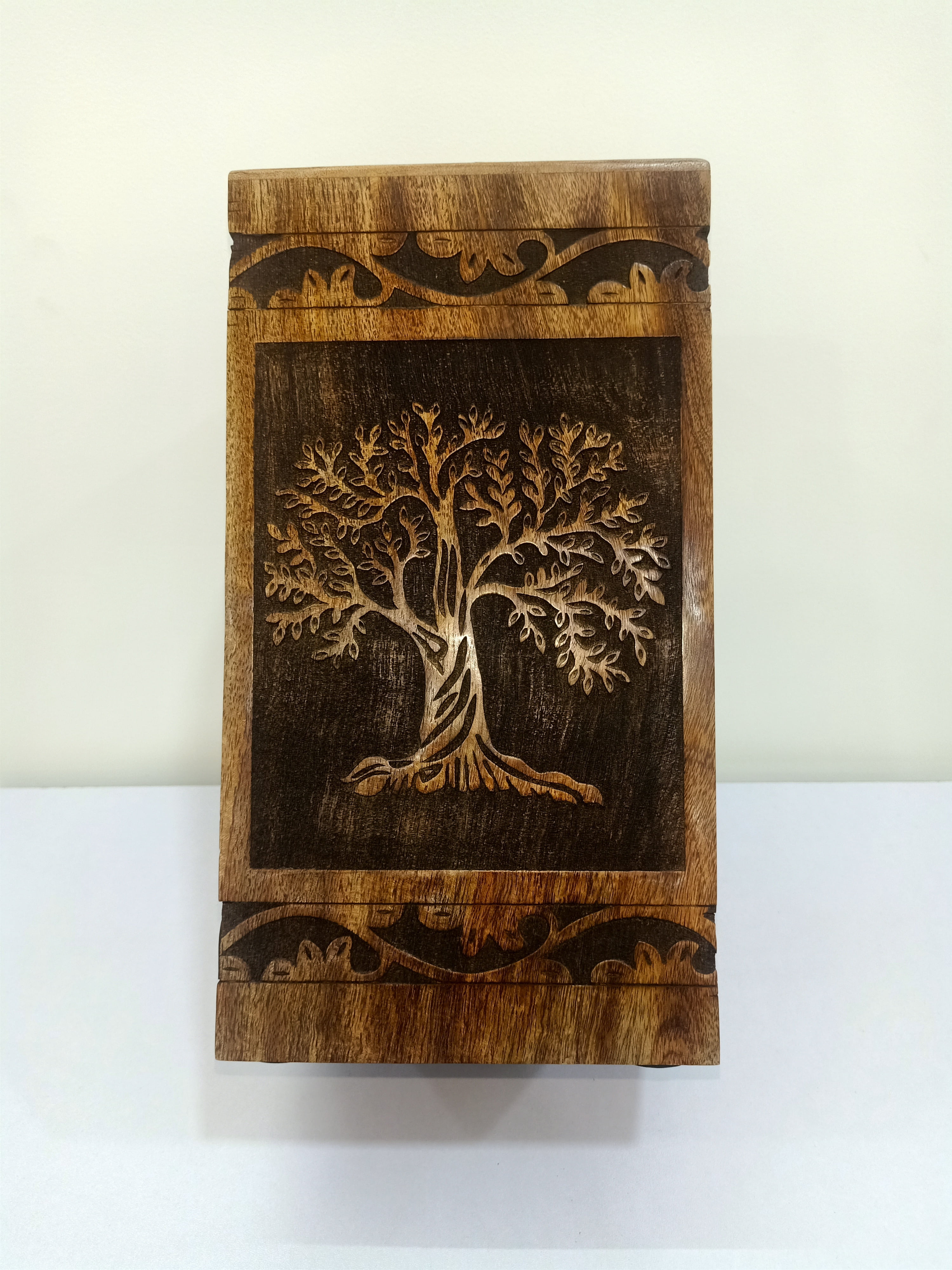 Handmade Tree of Life Urns for Human Ashes, Adult Large Cremation Urns, Funeral Urns Engraved, Burial Urns