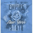 thumbnail image 2 of New York Cute State Flower Souvenir Women Crewneck Sweatshirt Brisco Brands S, 2 of 6