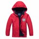 thumbnail image 1 of Ropa para niños, nuevo abrigo para niños, tela impermeable cálida, cortavientos para deportes al aire libre para niños de una generación, 1 of 5