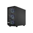 thumbnail image 3 of Fractal Design Meshify 2 Lite RGB Black ATX Flexible Light Tinted Tempered Glass Window Mid Tower Computer Case, 3 of 5