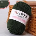 thumbnail image 1 of Hilo de lana para tejer bebé de algodón suave dulce de leche hilo grueso hilo de terciopelo de fibra hilo de ganchillo de lana tejido a mano para suéter DIY Dengxun unisex, 1 of 2
