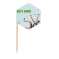 thumbnail image 1 of Pole Vault Field Events Art Deco  Fashion Toothpick Flags Cupcake Picks Party Celebration, 1 of 3