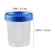 thumbnail image 2 of 25 vasos medidores de 120 ml, vasos de plástico para muestras de laboratorio., 2 of 5