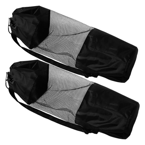 2 Pcs Yoga Mat Carrying Bag Oxford Cloth Drawstring Pouch Yoga Mat Tote For Pilates And Travel Large Capacity Yoga Mat Storage Bag