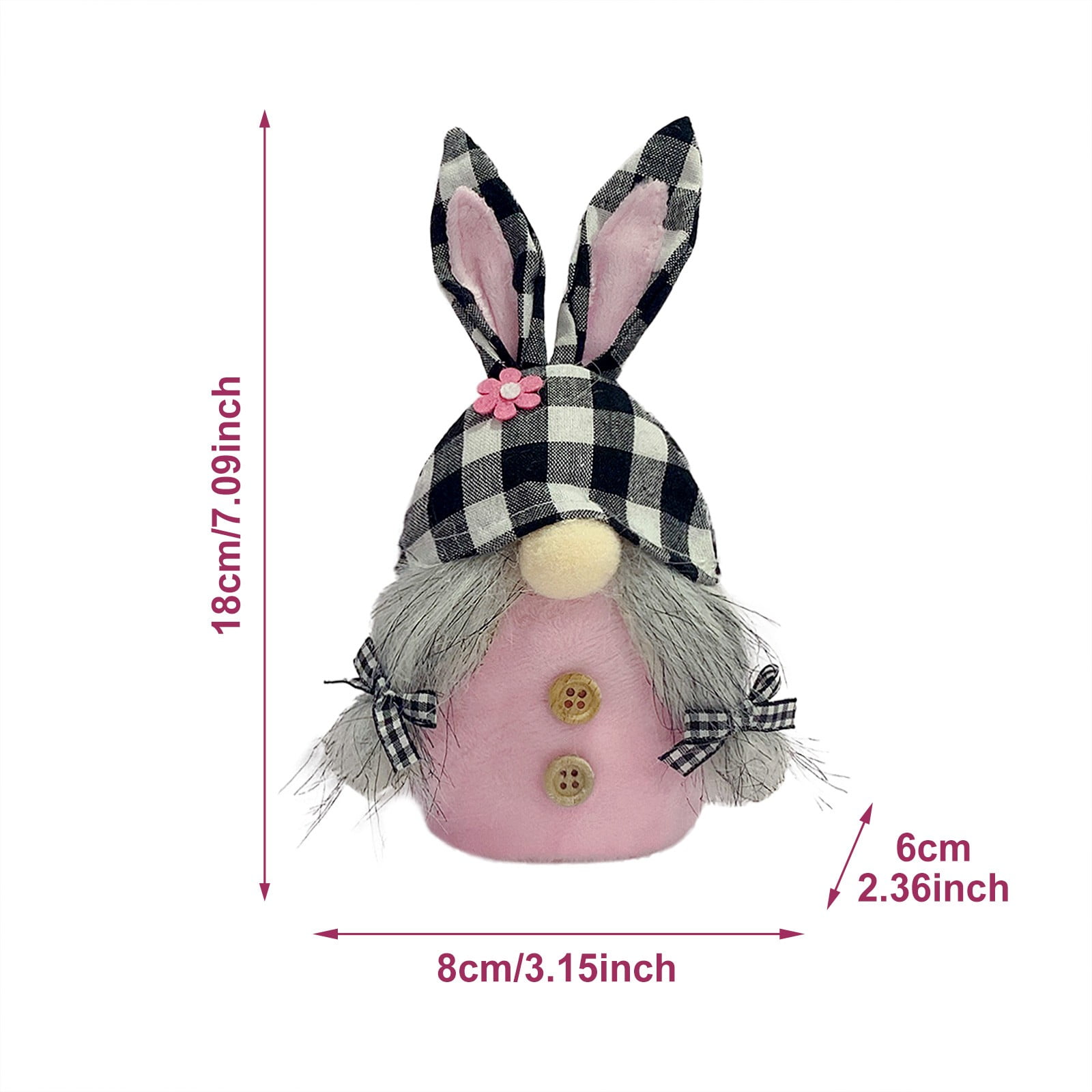 Details about   Way To Celebrate Easter Bunny Rabbit 13" Pink Soft Stuffed Plush Animal 
