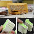 thumbnail image 2 of Adjustable Cake Leveler Set - 4 Pack Multi-Layer Cutter for Even Stratification, 2 of 5
