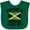 Green, variant on Inktastic Jamaican Vacation Someone in Jamaica Loves Me Boys or Girls Baby Bib