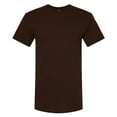 thumbnail image 5 of M&O Gold Soft Touch T-Shirt 4800, T-Shirt for Men, Men's Short Sleeve, Unisex Fit, Chocolate, 4XL, 5 of 5