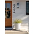 thumbnail image 3 of Veradek Mason Series Kona 15" Plastic-Stone Planter - White, 3 of 8