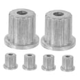 thumbnail image 6 of WORGEOUS 6pcs Washing Machine Pulsator Core Gear Sleeve Washer Pulsator Connector Washing Machine Part Washer Pulsator Core Replacement, 6 of 8