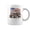 Black, variant on Farm Tractor Proud Farmer Patriotic American Flag Tractor Coffee Mugs