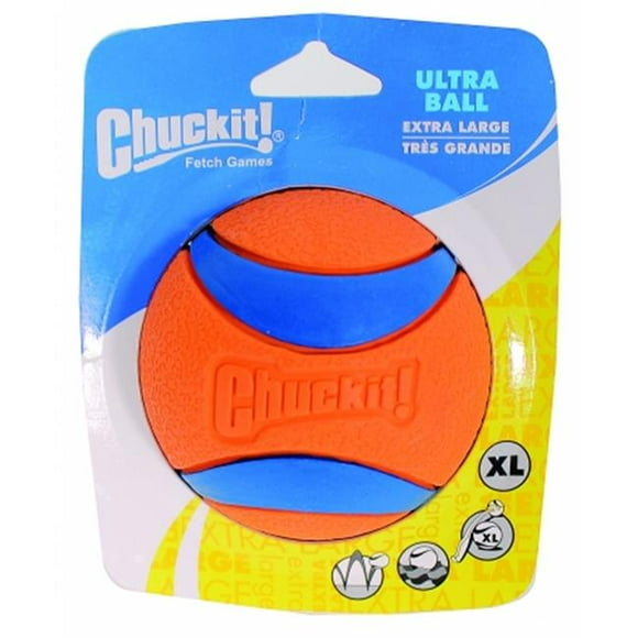 Canine Hardware Chuckit! Ultra Ball XL - 1 Pack Orange-Bleu 170401