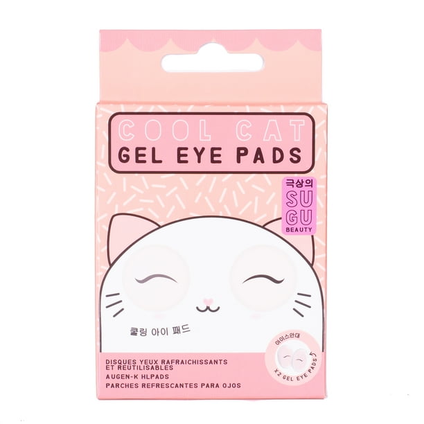 Npw Cool Cat Relaxing Chilled Pretty Pink 4 X 3 Cooling Gel Filled Eye Mask Pads Walmart Com Walmart Com