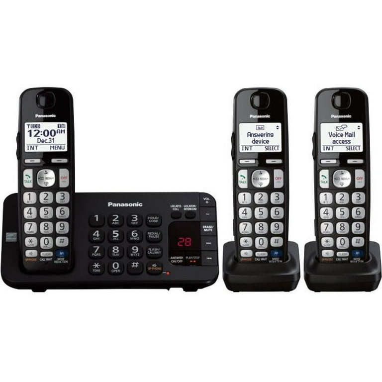 Panasonic Expandable Cordless Phone with Enhanced Noise Reduction