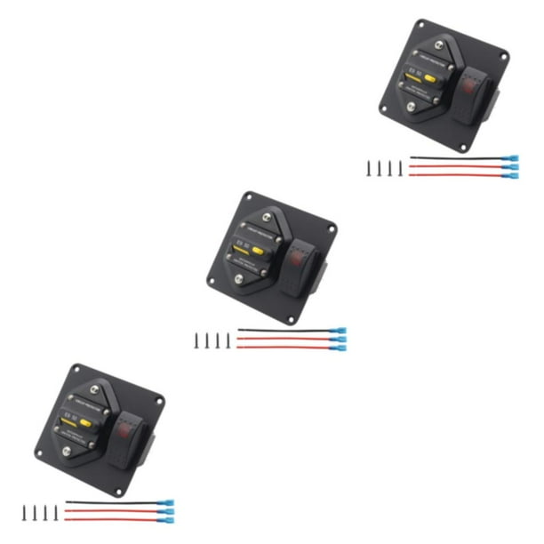 ZheElen Circuit Breaker With Boat Rocker Switch ON-OFF Switch Circuit ...