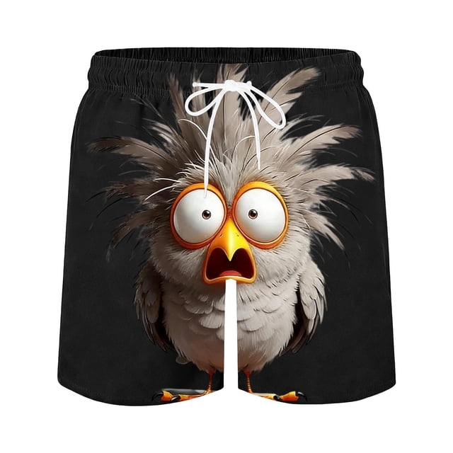 Pantalones de Cintura Elástica de Uso Casual Y Cómodo con Cintura Elástica Y Cordón para la Natación de Verano de Ocio en la Playa