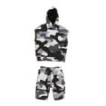 thumbnail image 5 of 1/6 Scale Male Dolls Clothes Male Hooded Top Shorts for 12" Soldiers Figures Style D, 5 of 8