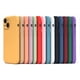 thumbnail image 2 of Funda de teléfono para IPhone X, XR, XS, 11, 12, 13, 14 Pro Max, 7, 8 Plus, contraportada de silicona líquida a prueba de golpes, Color puro contraído, 2 of 4