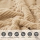 thumbnail image 5 of Manta Tipo Chal de Terciopelo Color Leche para Sofá | Poliéster Color Caqui 150 X 200 Cm | Ligera, 1 Unidad, 850 G | Diseño con Ribete Doble | Cálida y Acogedora | Uso Versátil En Interiores y Exteri, 5 of 6