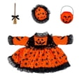 thumbnail image 2 of AZXY Halloween Goose Outfit, Fits 23" Porch Goose Statue, Goose Clothing & Goose Cloth, Gothic Goose Clothes Dress for Cement Plastic Lawn Goose, Outdoor Halloween Decor for Porch Yard Lawn Garden, 2 of 8