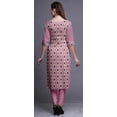 thumbnail image 4 of Bimba Kurti Droite à Panneaux en Coton pour Femmes, Longue Robe Kurti Imprimée, Haut Indien - X-Grand, 4 of 6