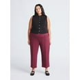 thumbnail image 4 of Scoop Women's and Women's Plus New Scubaknit Cropped Pants, Sizes XS-4X, 4 of 10