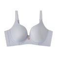 thumbnail image 1 of FhsagQ Soutien-Gorge Soutien-Gorge pour Femmes Soutien-Gorge Mince Doux avec Armature Rehausseur Réglable Rétractable Soutien-Gorge Affaissé Soutien-Gorge pour Femmes Sans Entrejambe Soutien-Gorge Vert pour Femmes avec Bas Gris 36, 1 of 2