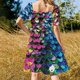 thumbnail image 5 of Vestido de manga corta del Club de lectura Fixin' Crowns, vestido de dama de honor, vestidos de noche de lujo para mujer 2025, 5 of 7